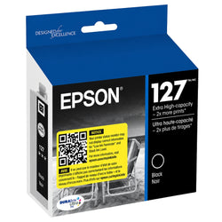 Original Epson 127 Black ink cartridge, Extra High Yield Capacity