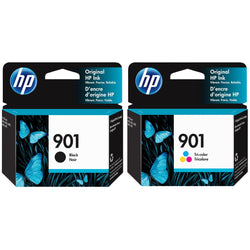 Original HP 901 Black & Tri-Color Ink Cartridge