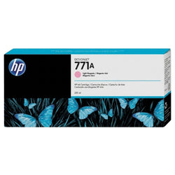 Original HP 771 Standard Yield 775ml Light Magenta Ink Cartridges, CE041A