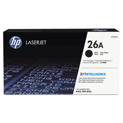 Genuine HP 26A Black LaserJet Toner Cartridge, CF226A