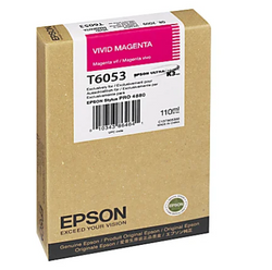 Epson T605 Vivid Magenta Ink Cartridge, T605300
