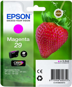 Epson 29 Magenta Ink Cartridge, C13T298340