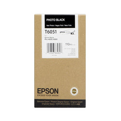 Epson T605 Photo Black Ink Cartridge, T605100