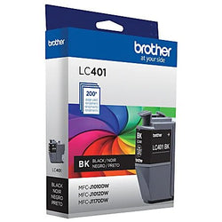 Genuine Brother LC401 Black Ink Cartridge