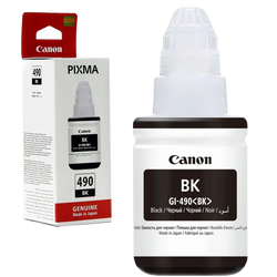 Canon GI-490 (135mL) Black MegaTank Ink Bottle, 0663C001