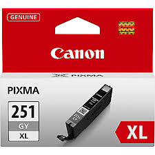 Original Canon CLI-251XL Gray Ink Cartridge