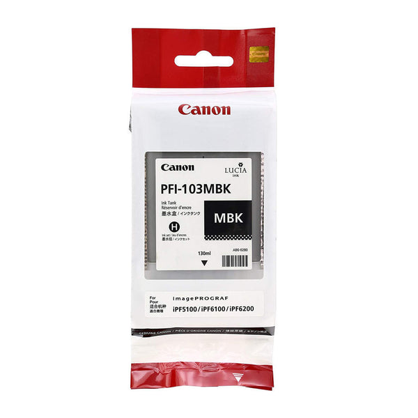 Original Canon PFI-103 Matte Black Ink Cartridge