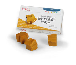Genuine Xerox Solid Ink 8400 Yellow (3 sticks) (108R00607)