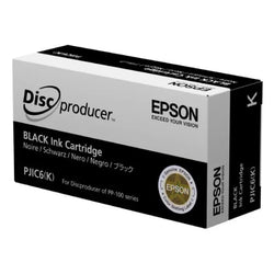 Genuine Epson PJIC6-K High-Yield Black Ink Cartridge