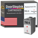 DoorStepInk Remanufactured in the USA Ink Cartridges for Pitney Bowes 793-5 Fluorescent Red