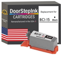 DoorStepInk Remanufactured in the USA Ink Cartridges for Canon BCI-15  BCI15 Black