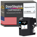DoorStepInk Remanufactured in the USA Ink Cartridges for Brother LC203XL Cyan