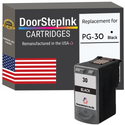 DoorStepInk Remanufactured in the USA Ink Cartridge for Canon PG-30 Black