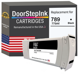 DoorStepInk Remanufactured in the USA Ink Cartridge for 789 775ML Black