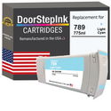 DoorStepInk Remanufactured in the USA Ink Cartridge for 789 775ML Light Cyan