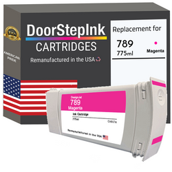 DoorStepInk Remanufactured in the USA Ink Cartridge for 789 775ML Magenta