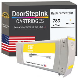 DoorStepInk Remanufactured in the USA Ink Cartridge for 789 775ML Yellow
