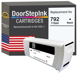 DoorStepInk Remanufactured in the USA Ink Cartridge for 792 775ML Black