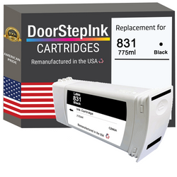 DoorStepInk Remanufactured in the USA Ink Cartridge for 831 775ML Black