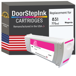 DoorStepInk Remanufactured in the USA Ink Cartridge for 831 775ML Magenta
