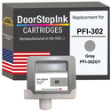 DoorStepInk Remanufactured in the USA Ink Cartridge for Canon PFI-302 330ML Gray 