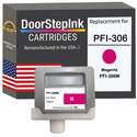 DoorStepInk Remanufactured in the USA Ink Cartridge for Canon PFI-306 330ML Magenta
