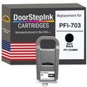 DoorStepInk Remanufactured in the USA Ink Cartridge for Canon PFI-703 700mL Matte Black PFI-703MBK