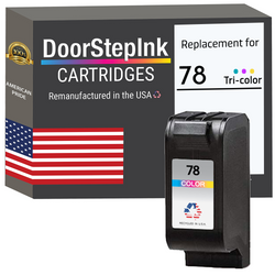 DoorStepInk Remanufactured in the USA Ink Cartridge for 78 C6578AN Tri-Color