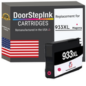 DoorStepInk Remanufactured in the USA Ink Cartridges for 933XL CN055AN 1 Magenta