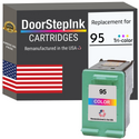 DoorStepInk Remanufactured in the USA Ink Cartridge for 95 C8766 Tri-Color