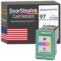 DoorStepInk Remanufactured in the USA Ink Cartridges for 97 C9363 Tri-color