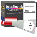 DoorStepInk Remanufactured in the USA Ink Cartridge for Roland ESL3-4WH 440mL White