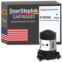 DoorStepInk Remanufactured in the USA Ink Cartridge for 51604A Black