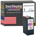 DoorStepInk Remanufactured in the USA Ink Cartridge for Lexmark #1 Tri-Color