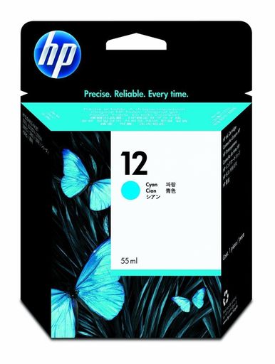 HP 12 (C4804A) Cyan Ink Cartridge