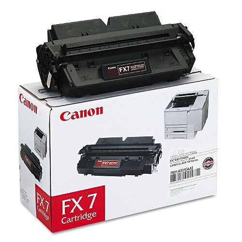 Original Canon FX7 Toner Cartridge, Black (4,500 Yield)
