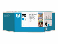 New HP 90 400-ml (C5061A) Cyan Ink Cartridge