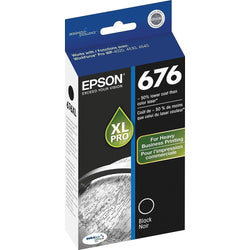 New Epson 676XL High Yield Black Ink Cartridge