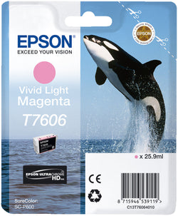 Epson Whale T7606 Light Magenta Ink Cartridge
