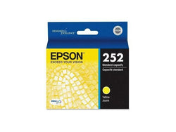 Original Epson 252 Yellow Ink Cartridge