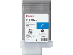 Canon PFI-102 130mL Cyan Ink Cartridge