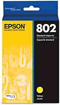 Original Epson 802 Yellow Standard Yield Ink Cartridge