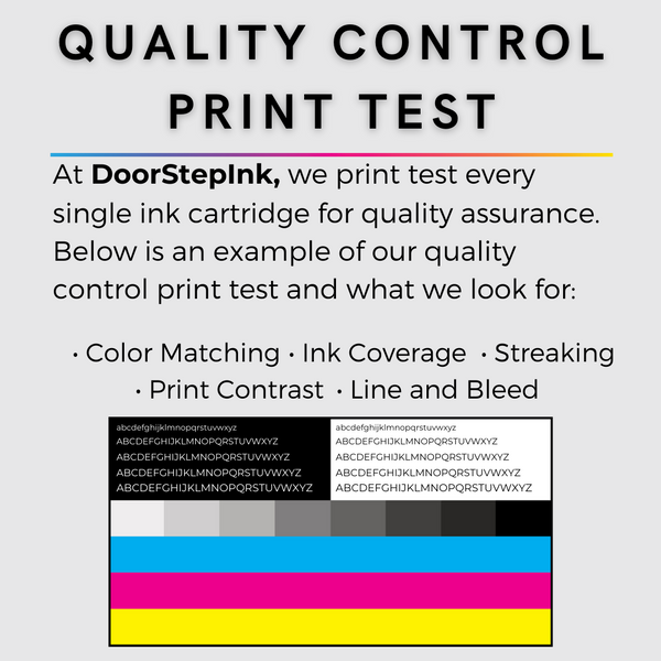 DoorStepInk Brand for HP 67XL (3YM57AN) Black MICR Remanufactured in the USA Ink Cartridges
