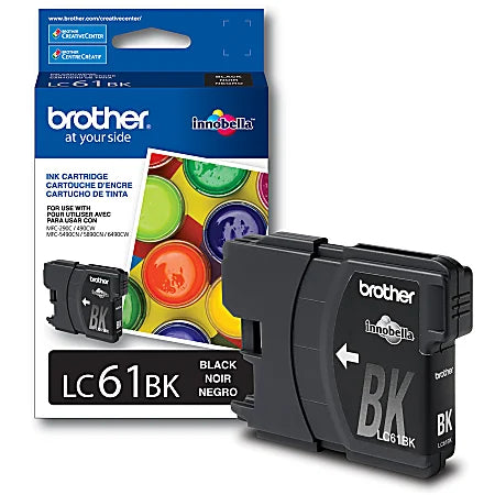 Brother LC61 Black Ink Cartridge