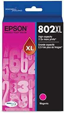 Original Epson 802XL Magenta High Yield Ink Cartridge