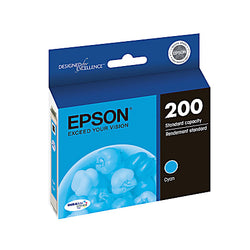 Genuine Epson 200 Standard Yield Cyan Ink Cartridge