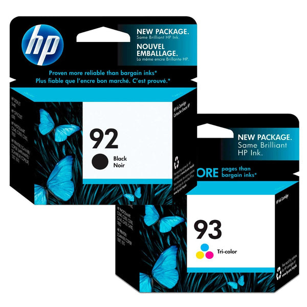 HP 92/93 Black and Color Ink Cartridge