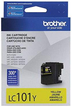 Original Brother LC101 Yellow Ink Cartridge
