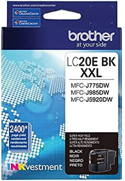Brother LC20E Extra High Yield Black  Ink Cartridge