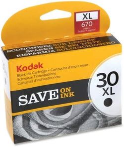 Kodak 30XL High-Yield Black Ink Cartridge